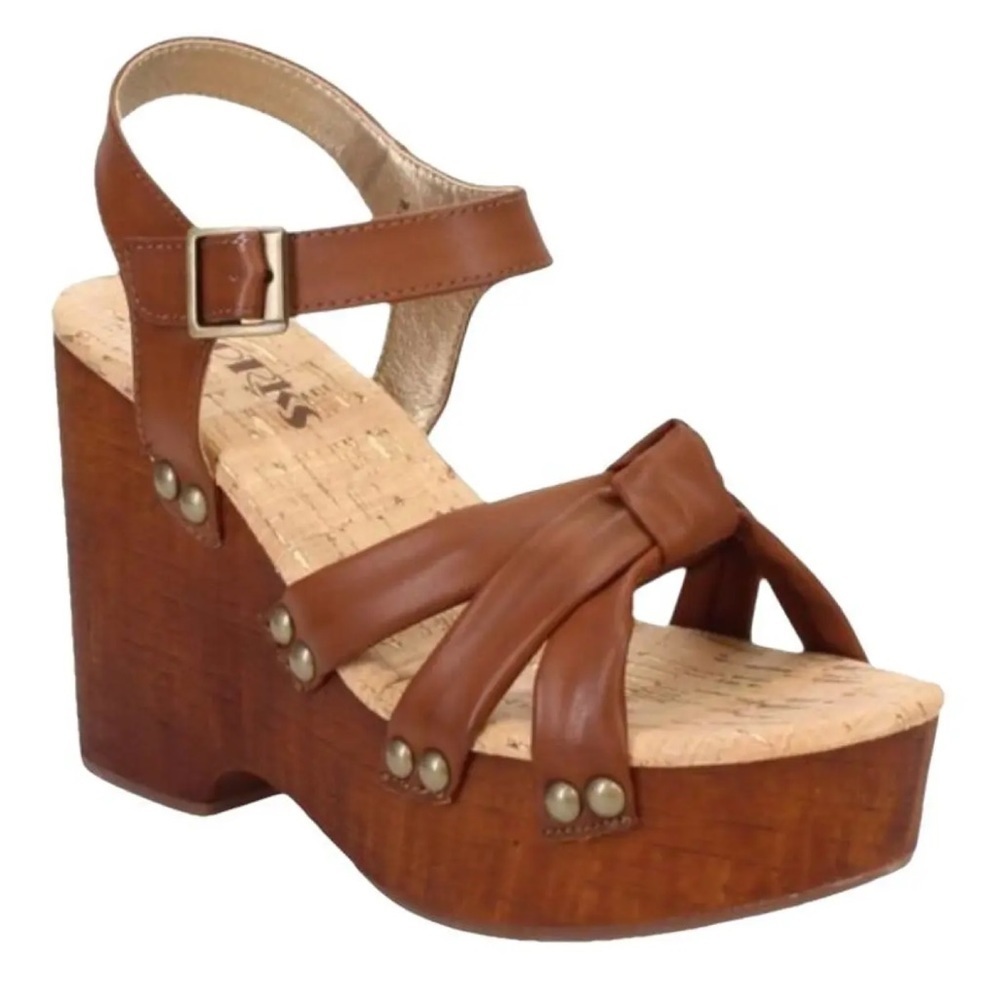 Kork Ease Dawson Sedge Platform Sandal Size 8